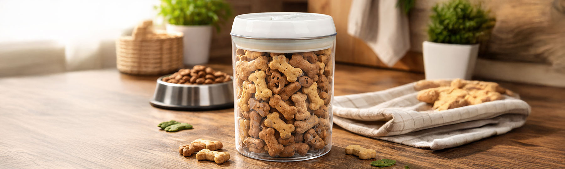 Foderburkar & Godis&auml;skor