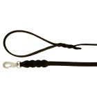 Läderkoppel Svart 150cm