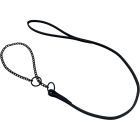 Utställningskoppel Läder/Kedja