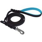 Läderkoppel Svart/Blå