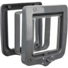 Kattdörr med tunnel Grå