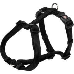 Trixie H-sele Svart. Smidig hundsele av nylon i hög kvalitet .
