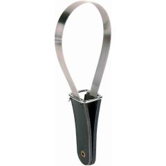 Pälsskrapa Läderhandtag