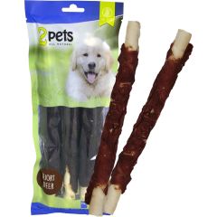 2Pets. Tuggpinnar Hjort 28cm. Vita tuggpinnar med hjort.