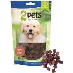 2Pets. Hundgodis Rabbit Cubes Kanin. Mjuka hundgodis med kanin.