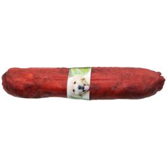 2Pets. Retrievertugg Biff. Tugg av rullad råhud med biffsmak.