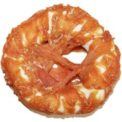 2Pets. Tuggring Kyckling 12cm. Vit tuggring med kyckling.