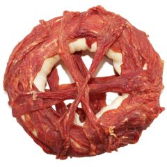 2Pets. Tuggring Anka 12cm. Vit tuggring med anka.