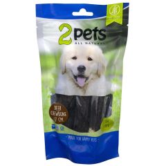 2Pets. Tuggpinnar Hjort 17cm/3-p. Vita tuggpinnar med hjort.
