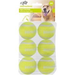 All For Paws. Tennisboll Hyper Fetch 6p 5cm. Underhållande bollar med extra bra studs.