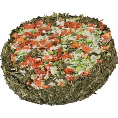 JR Farm. JR Farm Hay-Cake Vegetables 75g. Dekorativt delikatess med hög fiberhalt.