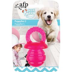 All For Paws. Little Buddy Puppyfier Rosa S. Söt och tuggvänlig leksak för små hundar och valpar.
