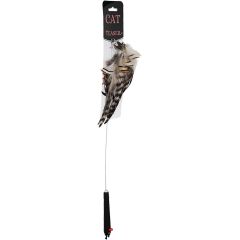 Ozami. Kattvippa Apalachee. Extra stor och generös fjädervippa.