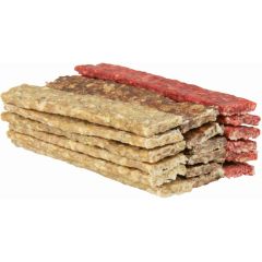 Trixie. Tuggstrips Råhud 100-pack. Tuggstrips av mald råhud.