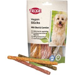 Trixie. Vegan Sticks Frukt & Grönsaker. Veganskt hundgodis med frukt och grönsaker.