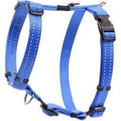 Rogz. Rogz Utility H-Sele Blå. Robust hundsele som kombinerar funktionalitet, stil och säkerhet.