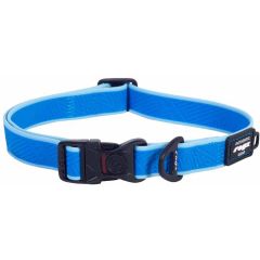 Rogz. Rogz Amphibian Halsband Blå. Ultratåligt hundhalsband med rundade kanter och texturerat grepp.