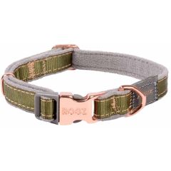 Rogz. Rogz Urban Halsband Olivgrön. Halsband med mjuka pastellfärger och eleganta roséguldsdetaljer.