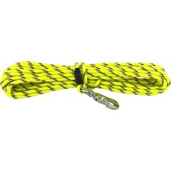 Alac. Alac Spårlina Reflex Gul 15m. Smidig spår- eller dressyrlina av kryssflätad polyester.