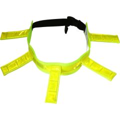 Alac. Alac Halsband Reflexflärp. Synligt halsband med resår och reflexflärpar.