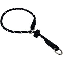 Alac. Alac Dressyrstryp Reflex Svart. Dressyrhalsband i helstrypsmodell.