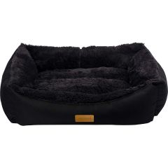 Ozami Bädd Stella Svart. Välfylld bädd med gosig insida. 