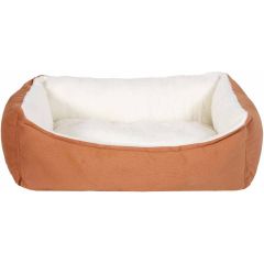 Ozami Bädd Fanny 55cm S. Slitstarkt tyg och mjuk plysch.