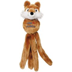 Kong Wubba Friends. Sött mjukdjur med svans och pip. 