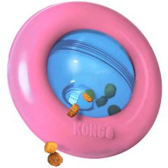 Kong Puppy Gyro. Snurra ut godis och torrfoder till valpen. 