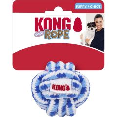 Kong Rope Ball Puppy S. Mjuk repboll för valpar.