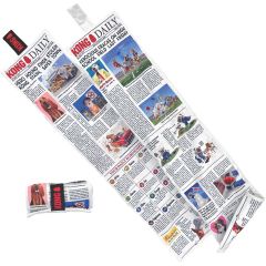 Kong Daily Newspaper XL. Lång tidning med pip och prassel. 