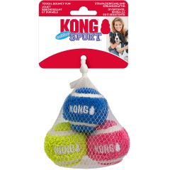 Kong Sport Softies Ball S 3-pack. Tennisboll med mjuk plysch yta.