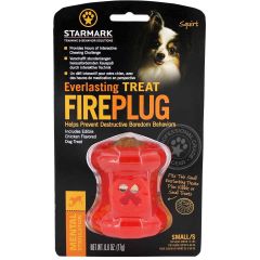 Starmark Everlasting Treat Fireplug S. Tålig godisboll med tuggkaka. 