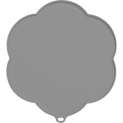 Catit Underlägg Flower Grå. Mjuk och flexibel silikon. 