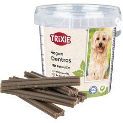Trixie. Vegan Dentros Persilja 500g. Välgörande hundtugg med persilja. 