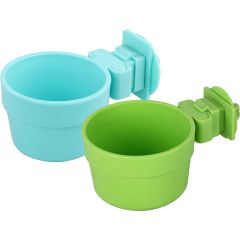Pawise. Skål Locking Crock 300 ml. Stabil skål med hållare för burgaller. 