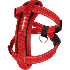 Ezydog Sele Chest Plate Röd XXS. Hundsele för bil och promenad. 