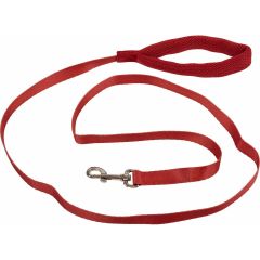 Ozami. Koppel Air-Mesh Röd. Bekvämt koppel med vadderat handtag. 