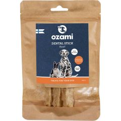 Ozami Premium Dental Stick. Tandvårdande hundtugg tillverkad i Finland.