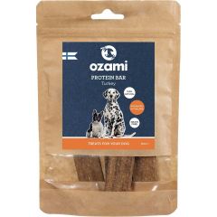 Ozami Premium Protein Bar Turkey. Hälsosam proteinbar av nordisk kalkon.