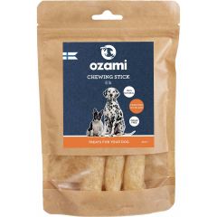 Ozami Premium Chewstick Elk. Finskt hundtugg av älghud med viltsmak.