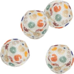 Leopardbollar 4st