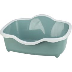 Trixie. Kattlåda Davio Salvia. Kattlåda med hög kant i smart design. 