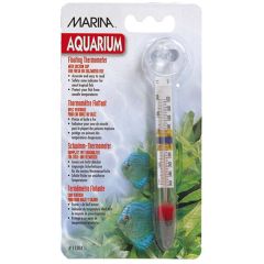 Marina Flyttermometer Sugkopp. Flytande termometer med fäste. 