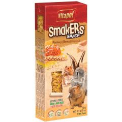 Vitapol. Smakers Snack Honung 2-p. Gnagarsticks med jordnötter och honung. 