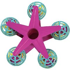 Living World. Fågelleksak Bjällerstjärna. Fågelleksak stjärna med bjällror. 