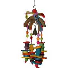 Ozami. Fågelleksak Roy. Fågelleksak till parakit och undulat.