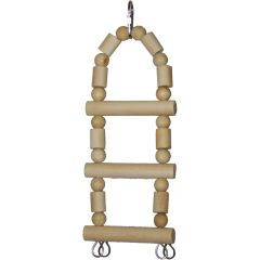 Ozami. Fågelstege Eric. Fågelstege i naturträ med träkulor. 