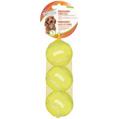 Pawise Tennisboll Squeaky 3p. Tennisbollar med pipljud. 