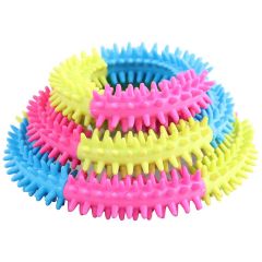 Pawise. Rainbow World Ring 11 cm. Leksaksring med mjuka noppor.